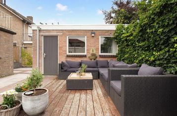 Loungebank tuinset met losse stoel en tafel + blad beschikbaar voor biedingen