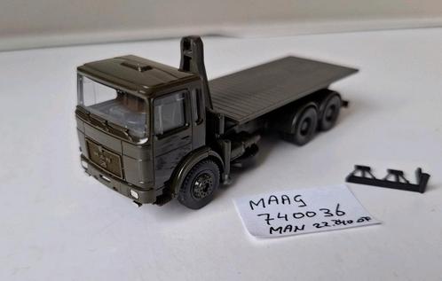 Maag / Herpa 740036 MAN 22.240 DF truck Multi 6x2, 1/87, Hobby en Vrije tijd, Modelauto's | 1:87, Nieuw, Bus of Vrachtwagen, Herpa