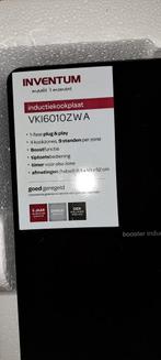 Nieuw in doos - Inventum kookplaat met normale stekker!, Witgoed en Apparatuur, Kookplaten, Nieuw, Inductie, Vrijstaand, 4 kookzones