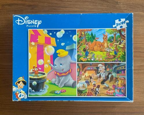 Disney Puzzels 100st, Kinderen en Baby's, Speelgoed | Kinderpuzzels, Gebruikt, 6 jaar of ouder, Meer dan 50 stukjes, Ophalen