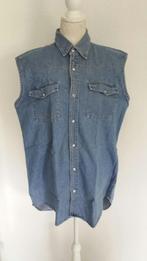 Spijkerblouse zonder mouwen, Ophalen, Gedragen, Maat 42/44 (L), Blauw
