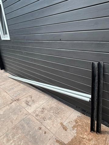 Aluminium Was/ droog palen voor in de Tuin beschikbaar voor biedingen