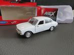 Welly Peugeot 504 Wit, Hobby en Vrije tijd, Nieuw, Ophalen of Verzenden, Auto