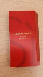 Giorgio Armani red Musk passione edp 1,2 ml nieuw, Ophalen of Verzenden, Nieuw