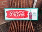 Coca Cola reclamebord usa, Ophalen of Verzenden, Gebruikt, Reclamebord