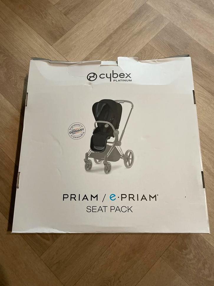 CYBEX Priam/ePriam Seat Pack zwart Nieuw in Verpakking, Kinderen en Baby's, Kinderwagens en Combinaties, Nieuw, Kinderwagen, Overige merken