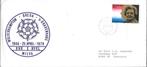 Brief 204 veldpost MILVA 35 jaar. Met stempel veldpost 84, Verzenden, Gestempeld