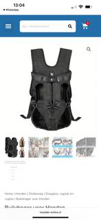 Nieuwe Buikdrager honden zwart s, Dieren en Toebehoren, Ophalen, Zo goed als nieuw
