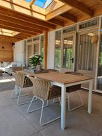 Tuintafel, Ophalen, Zo goed als nieuw, Rechthoekig, Hout
