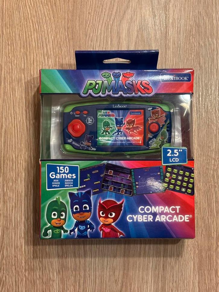 Lexibook PJ Masks Compact Cyber Arcade – 150 Spellen, Spelcomputers en Games, Spelcomputers | Overige, Nieuw, Ophalen of Verzenden