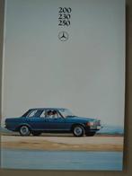 Folder Mercedes-Benz 200, 230, 250 W123 1979, Zo goed als nieuw, Mercedes-Benz, Mercedes, Ophalen of Verzenden