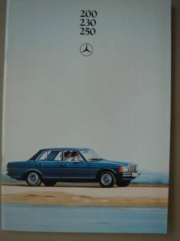 Folder Mercedes-Benz 200, 230, 250 W123 1979 beschikbaar voor biedingen