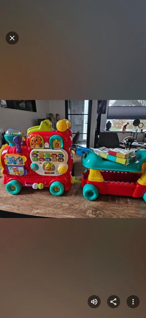 VTech Speel Leertrein - Compleet en Werkend, Kinderen en Baby's, Speelgoed | Babyspeelgoed, Gebruikt, Overige typen, Met licht