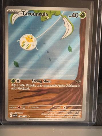 Pokemon - Scarlet & Violet Base - Tarountula 199/198 beschikbaar voor biedingen