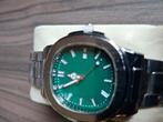 Mercedes logo op Horloge, Sieraden, Tassen en Uiterlijk, Horloges | Heren, Ophalen of Verzenden, Nieuw, Leer, Overige merken