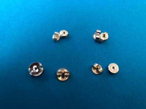 oorbel achterkantjes 835, Sieraden, Tassen en Uiterlijk, Oorbellen, Nieuw, Knopjes of Stekers, Zilver, Zilver, Ophalen