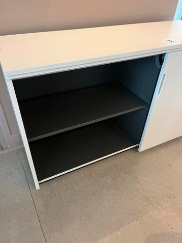 Witte IKEA GALANT kast met schuifdeuren - 160x80cm - afbeelding 4