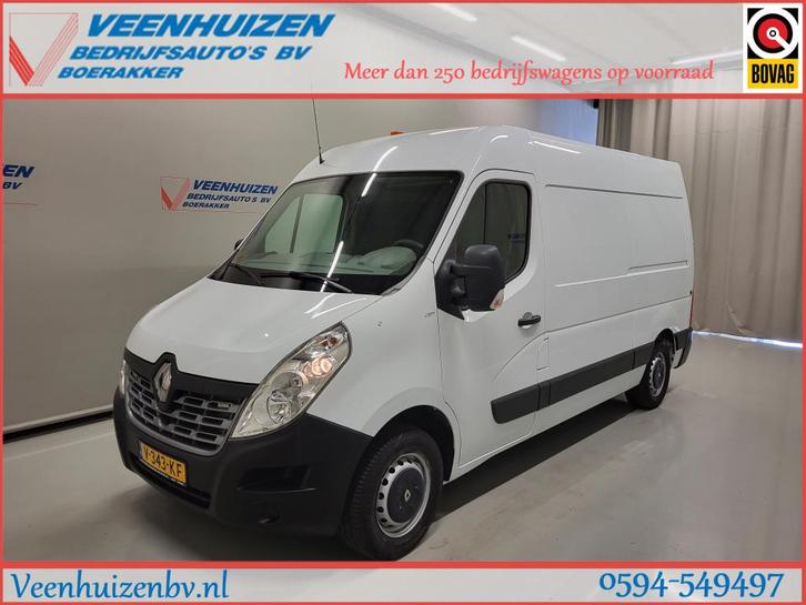 Renault Master 2.3dCi 130PK L2/H2 Euro 6! (bj 2017), Auto's, Bestelauto's, Bedrijf, Te koop, Airbags, Airconditioning, Centrale vergrendeling