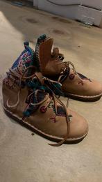 Mexicaanse ibiza style hamdgemaakte schoenen, Kleding | Dames, Bruin, Zo goed als nieuw, Sandalen of Muiltjes, Ophalen of Verzenden