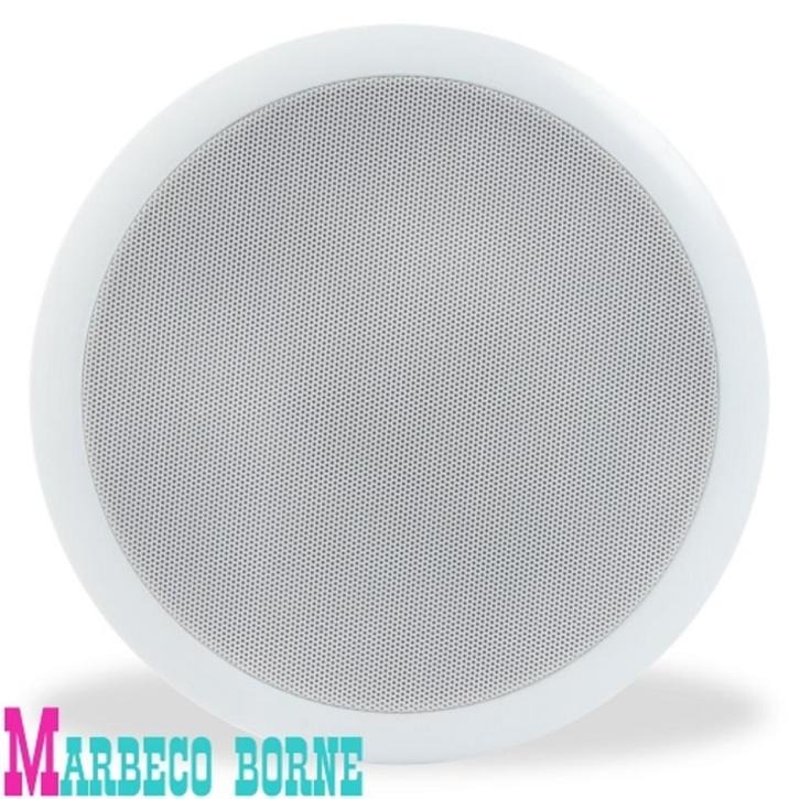 Luidspreker,Plafondspeaker 100Volt 6,5 inch Basic Wit, Audio, Tv en Foto, Luidsprekers, Nieuw, Overige typen, Minder dan 60 watt