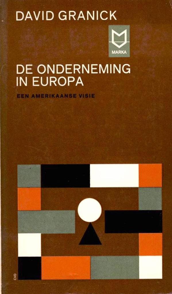 De onderneming in Europa - David Granick, Boeken, Economie, Management en Marketing, Gelezen, Management, Ophalen of Verzenden