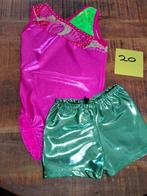 Turnpakje met turnbroekje maat 128, Sport en Fitness, Turnen, Kindermaat 122 t/m 140, Ophalen of Verzenden, Nieuw, Turnpak(je)