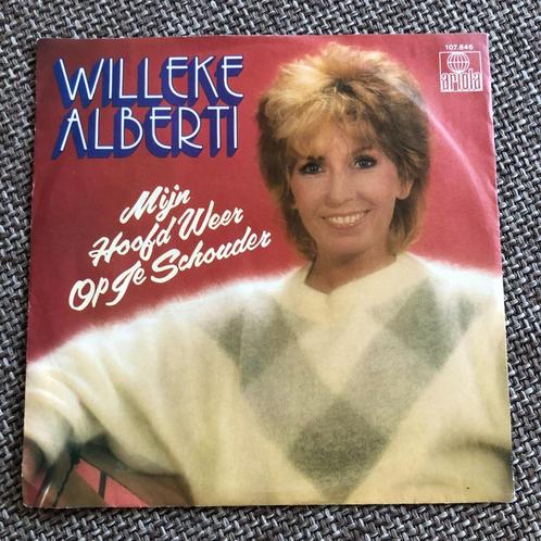 Vinyl Singeltje Willeke Alberti Mijn hoofd op je schouder, Cd's en Dvd's, Vinyl Singles, Zo goed als nieuw, Single, Nederlandstalig