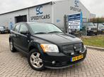 Dodge Caliber 1.8 2007 Airco Leer Cruise Elekt Ramen, Auto's, Voorwielaandrijving, 450 kg, Zwart, Handgeschakeld
