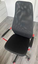 Ergonomic Gaming & Office Chair – Comfort Meets Style, Ophalen, Zo goed als nieuw, Zwart