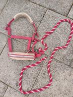 Roze halster, Dieren en Toebehoren, Paarden en Pony's | Hoofdstellen en Tuigage, Ophalen of Verzenden, Zo goed als nieuw, Overige soorten