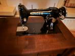 Antieke Singer naaimachine met tafel, Antiek en Kunst, Ophalen of Verzenden