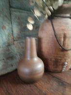 Mooie brocante antieke aardewerken vaas, Overige kleuren, ., Aardewerk of Porselein, Ophalen of Verzenden