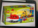 Duplo vliegveld 10590, Kinderen en Baby's, Speelgoed | Duplo en Lego, Ophalen of Verzenden, Zo goed als nieuw, Duplo