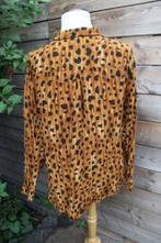 Blouse bruin leopard Fabienne Chapot mt M Vaste prijs, Kleding | Dames, Maat 38/40 (M), Bruin, Ophalen of Verzenden, Zo goed als nieuw