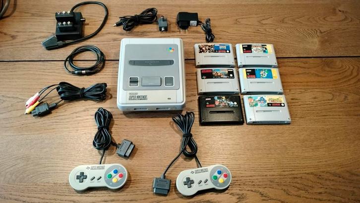 Super Nintendo Entertainment System SNES set 6 top games, Spelcomputers en Games, Spelcomputers | Nintendo Super NES, Gebruikt