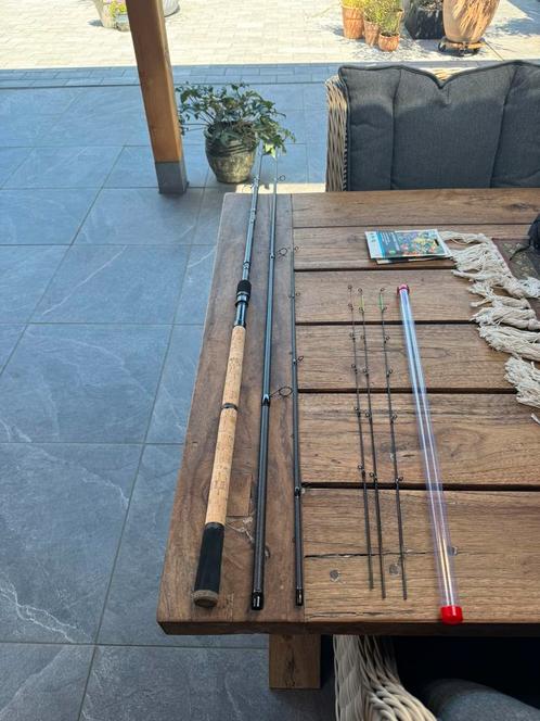 nieuwe dam detek light feeder 3,6m en - 50 gr, Watersport en Boten, Hengelsport | Witvissen, Nieuw, Werphengel, Ophalen of Verzenden