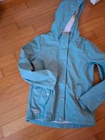 Gevoerde Regenjas - 146 ( grijs/ blauw), Ophalen, Zo goed als nieuw, Meisje, Jas