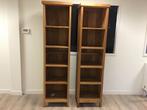 Twee Houten boekenkasten, Huis en Inrichting, Ophalen, Met plank(en), Minder dan 50 cm, Zo goed als nieuw