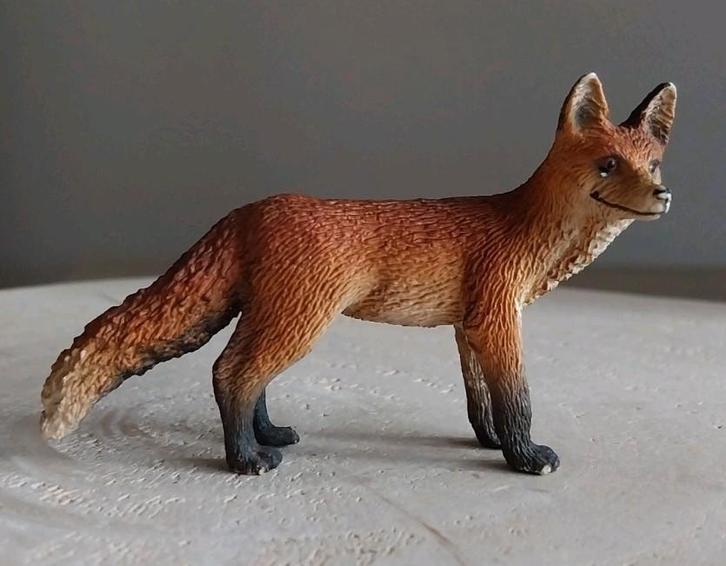 Schleich vos, Verzamelen, Dierenverzamelingen, Zo goed als nieuw, Beeldje of Figuurtje, Wild dier, Ophalen of Verzenden