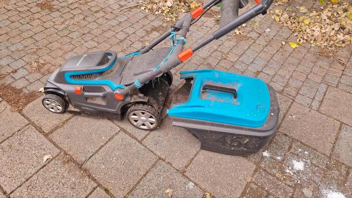 Gardena Elektrische Grasmaaier - Werkt Goed!, Tuin en Terras, Grasmaaiers, Ophalen