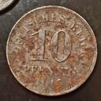 Oude Duitse 10 Pfennig Munt, Ophalen of Verzenden, Duitsland, Losse munt