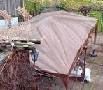 bruin dak zeil voor partytent 6 x 3 meter, Tuin en Terras, Partytenten, Ophalen, Gebruikt, Minder dan 5 meter