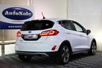 Ford Fiesta 1.0 EcoBoost Active X AUT B&O NAV STOELVW CRUISE, Auto's, 101 pk, Gebruikt, Leder en Stof, Wit