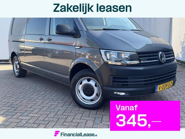 Volkswagen Transporter 4x4 2.0 TDI L2H1 7-DSG L2H1 Dubbele C, Auto's, Bestelauto's, Bedrijf, Lease, Financial lease, ABS, Airbags