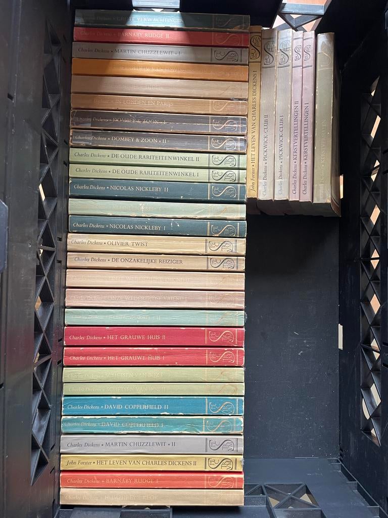 34 delige oude complete Prisma boekenserie - Charles Dickens, Ophalen