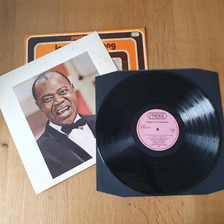 Louis Armstrong – Portrait Of Louis Armstrong (NL 1980's), Cd's en Dvd's, Vinyl | Jazz en Blues, Nieuw in verpakking, Jazz, 1980 tot heden