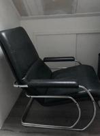 Jan des Bouvrie Model 301 Stoel, Huis en Inrichting, Ophalen, Gebruikt, Zwart, Leer