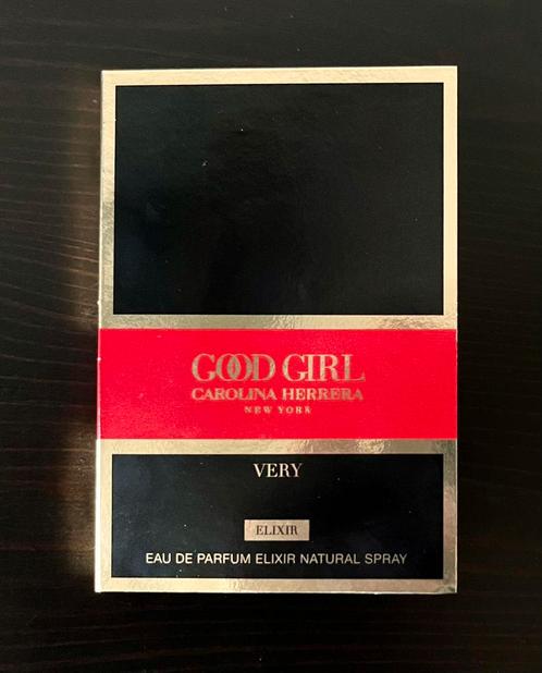 Carolina Herrera Very Good Girl Elixir - Eau de Parfum proef, Sieraden, Tassen en Uiterlijk, Uiterlijk | Parfum, Nieuw, Ophalen of Verzenden
