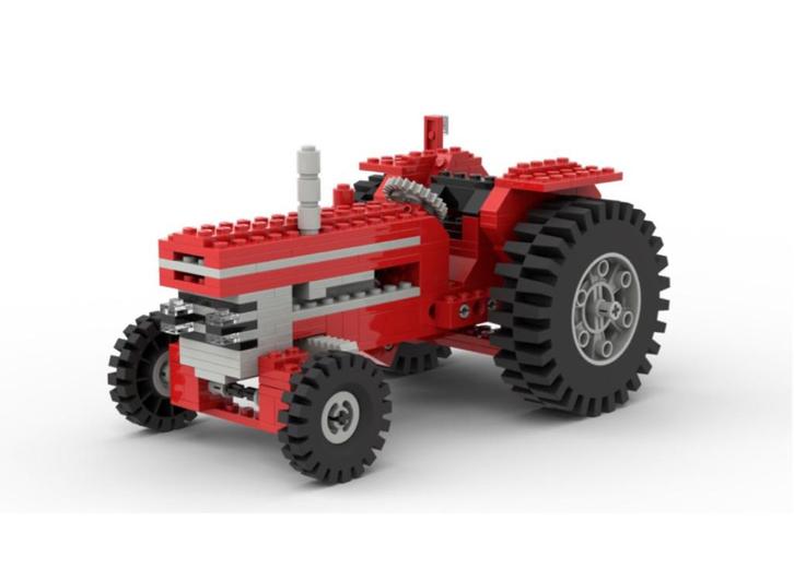 ALLEREERSTE LEGO TECHNIC SETS (heftruck & tractor), Kinderen en Baby's, Speelgoed | Duplo en Lego, Gebruikt, Lego, Complete set