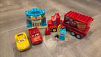 LEGO DUPLO Cars 3 Flo’s Café (10846) - Compleet!, Kinderen en Baby's, Speelgoed | Duplo en Lego, Ophalen, Gebruikt, Complete set